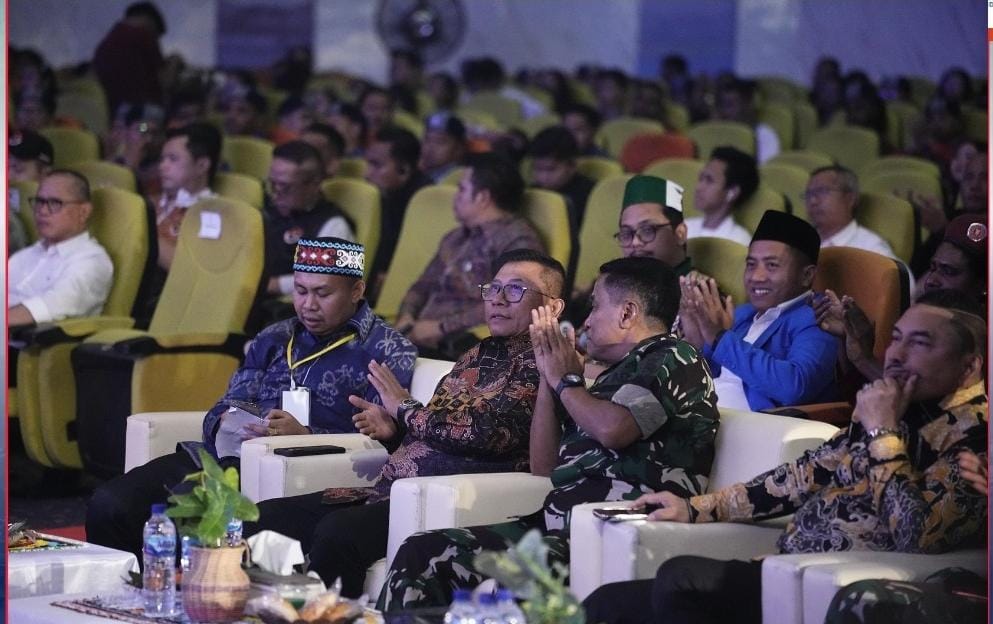 Pemkot Hadiri Pembukaan Kongres Gerakan Mahasiswa Kristen Indonesia (GMKI) ke-39 Tahun 2025 di Plenary Convention Hall, Samarinda pada Sabtu (17/5/2025).