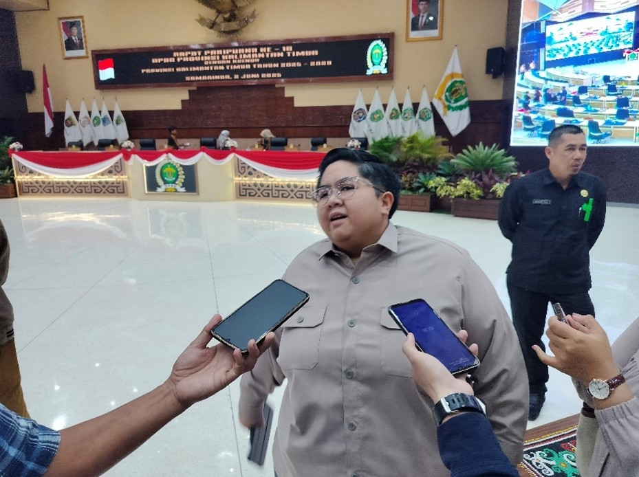 Wakil Ketua DPRD Kaltim, Ananda Emira Moeis