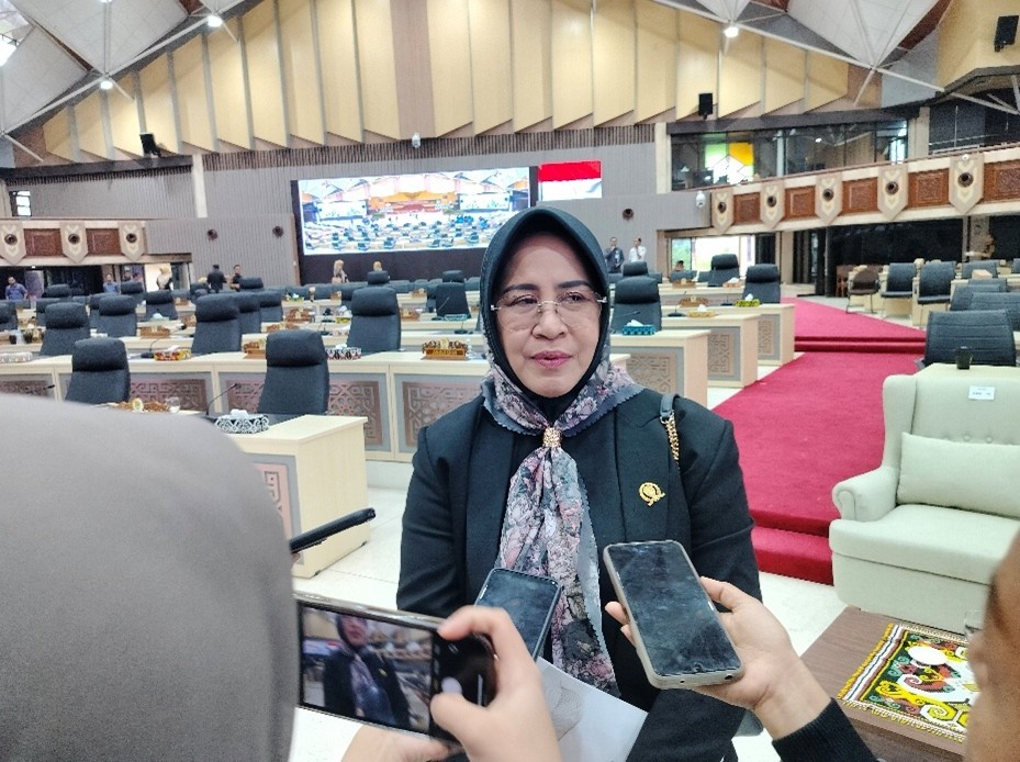 Anggota Komisi III DPRD Kaltim, Syarifatul Sya’diah