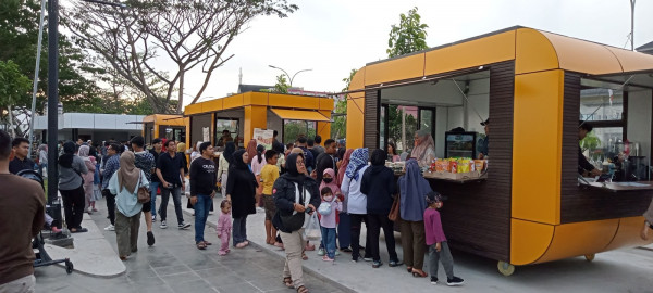 Tenant yang berdiri di Teras Samarinda dan lolos seleksi.
