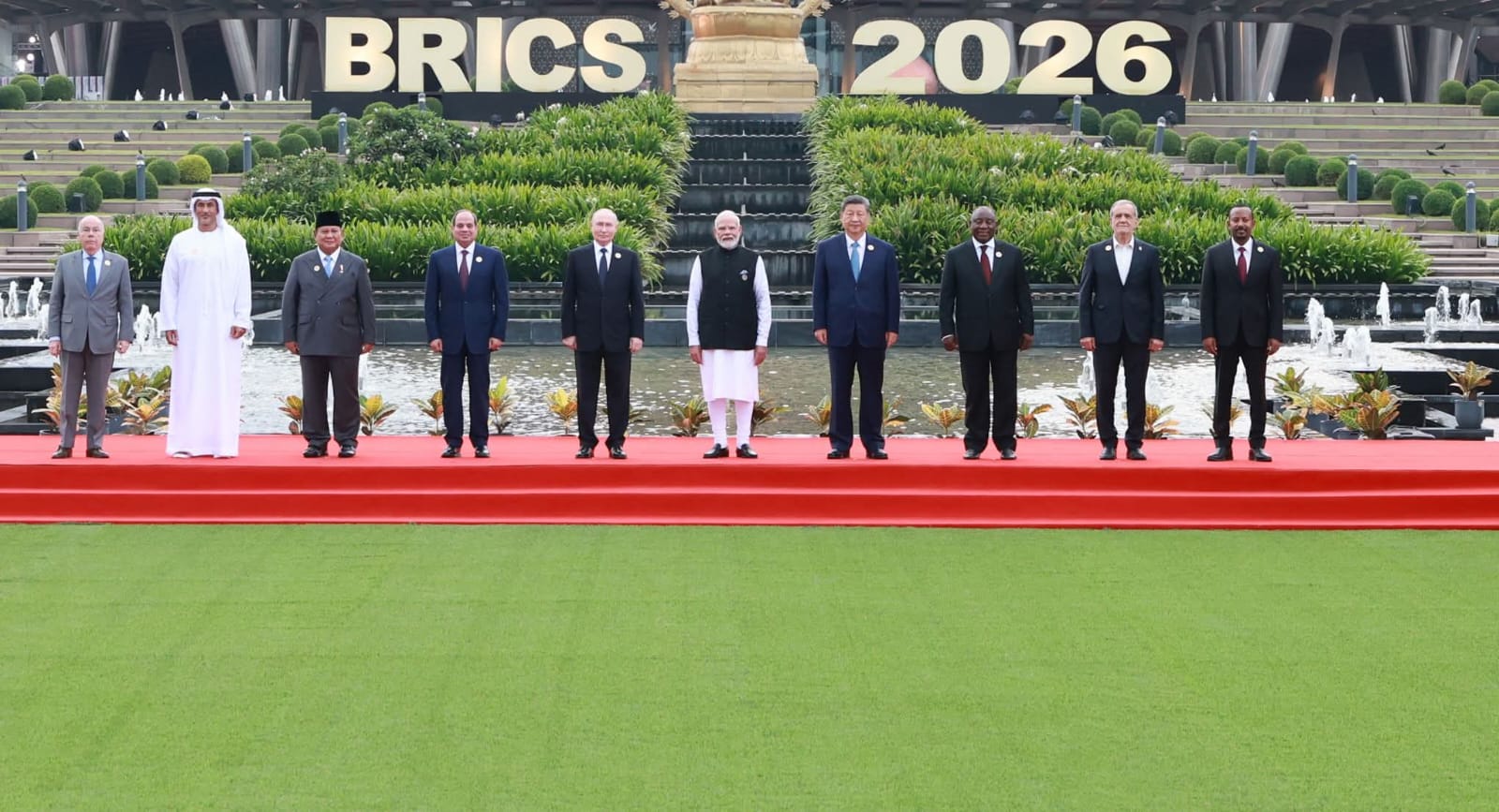 Presiden RI, Probowo Subianto dalam Konferensi Tingkat Tinggi (KTT) ke-18 BRICS di New Delhi, India