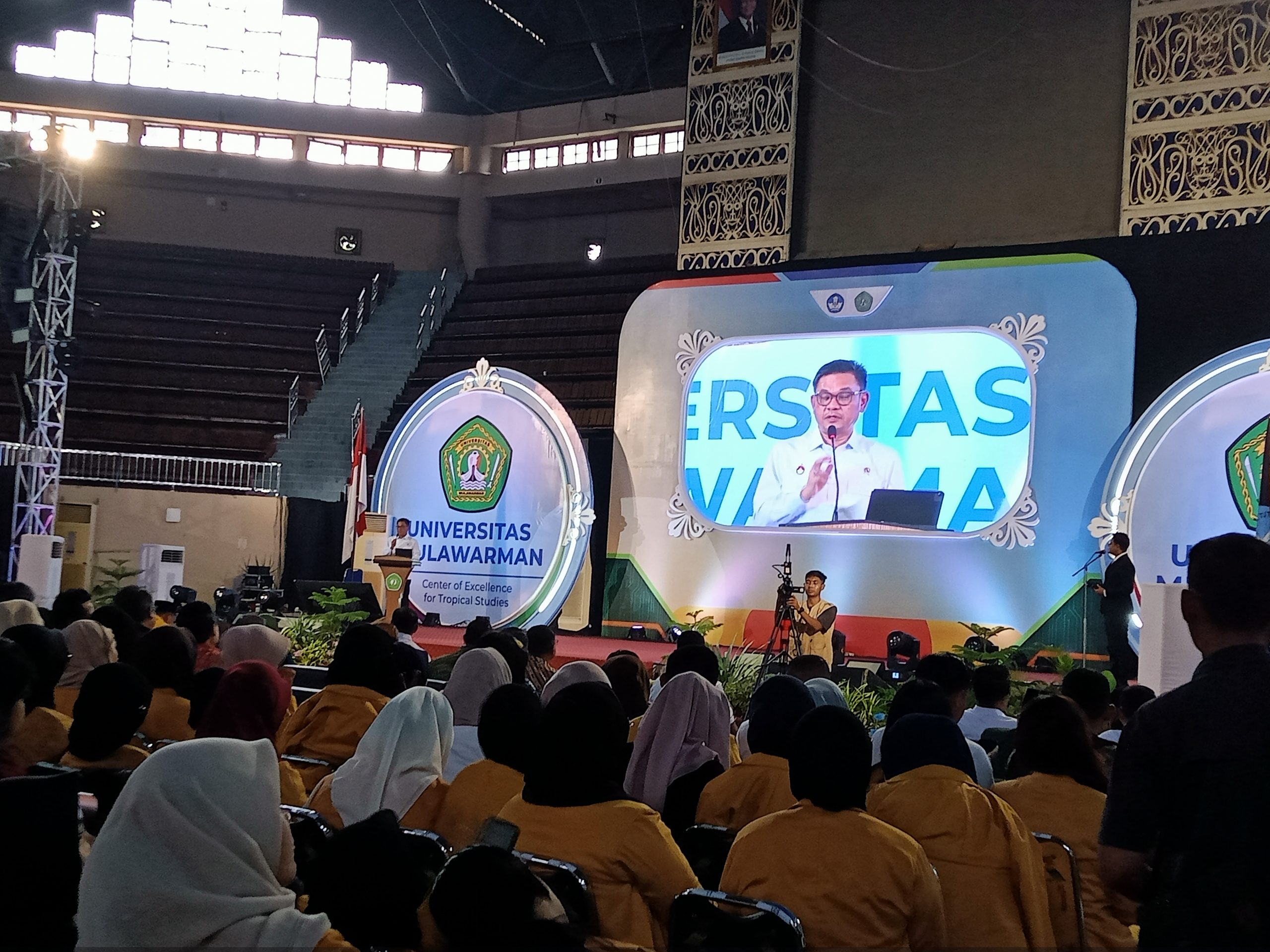 Suasana Kegiatan Lemhannas Goes To Campus Universitas Mulawarman.